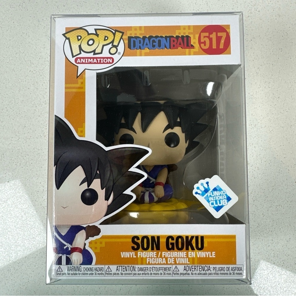 Funko Pop! Dragon Ball Son Goku #517 Funko Insider Club Exclusive Figure
